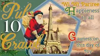 The Eiffel tower Cáfe - Day 10 - Christmas Pub Crawl In Minecraft 2023