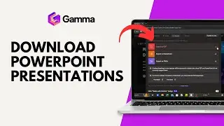 How to Download PowerPoint Presentations or Slides from Gamma App