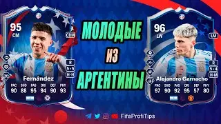 Гарначо 96, Энцо Фернандес 95 (Alejandro Garnacho 96, Enzo Fernández 95) ОБЗОР игроков EA FC 24