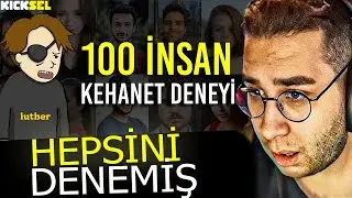 Eray - 100 İNSAN İLE KEHANET DENEYİ İzliyor @erayozkenar @turkluther