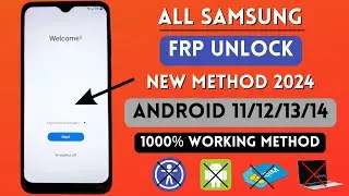 All Samsung FRP Bypass 2024 - Android 11/12/13/14 Without Pc | Remove Google Account Lock✅