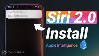 3 Minutes to Install iOS 18 Siri 2.0 on iPhone Right Now! New Siri UI and Animation [Cowabunga Lite]