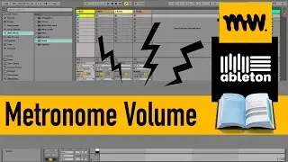 How to Change Metronome Volume in Ableton