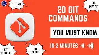 20 Git Command You Must Know | Git tutorial | Git Stash | Git Revert and more