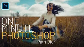 How to make Creative Background Blur in Photoshop -  Path Blur Quick Tutorial