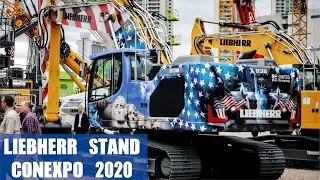 Liebherr Stand Walk Around ConExpo 2020 | 4K