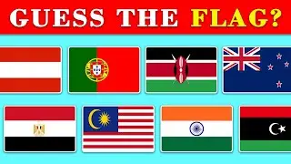 Guess the Country by the Flag 🌍 | World Flags Quiz 🧠🤯