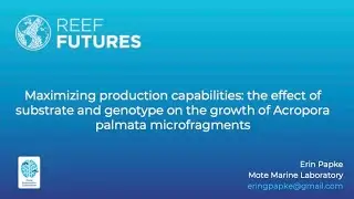 Maximizing production capabilities: the effect of substrate and genotype.