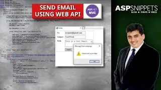 Send Email using Web API in ASP.Net MVC