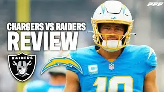 Chargers vs. Raiders Week 1 Game Review | PFF