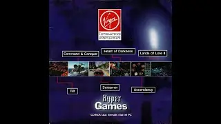 Hyper Games - Virgin Interactive 1995 Demo CD. FRENCH (PC/Mac, 1995)