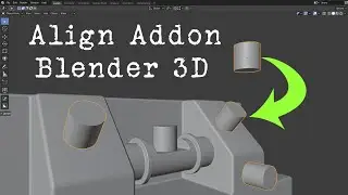 Blender 3D Align Addon