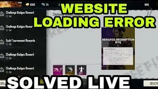 Ffic Rewards website not working || loading error ffic Rewards || Failed to redeem error redemption