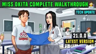 MISS OKITA FULL WALKTHROUGH | SUMMERTIME SAGA 21.0.0 LATEST TECH UPDATE | OKITA QUEST INGREDIENTS