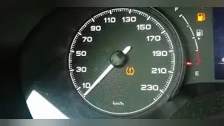 Фиат Типо 2021 г.в. - ошибка давления в шинах. Fiat Tipo - tire pressure error