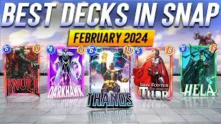 Top Decks to Help You Survive Rank Climbing! | Top 10 Best Decks: February 2024 | Marvel Snap