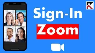 How To Sign In Zoom Meetings App  iPhone