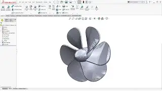 SolidWorks Beginner Tutorial | Model Fan blade