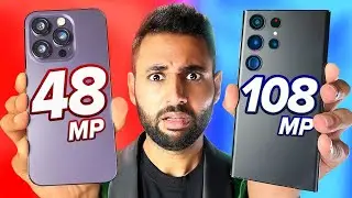 iPhone 14 Pro Max vs Samsung S22 Ultra CAMERA TEST!