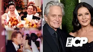 Michael Douglas shares rarely seen wedding photos with Catherine Zeta Jones