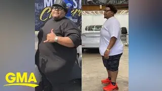 This man didn’t let the pandemic stop his weight loss journey l GMA Digital