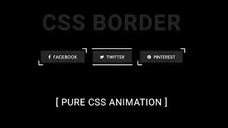 CSS Button Hover Effects | Cool css border animation