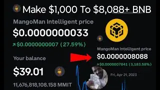 How To Buy BNB Binance Coin To Make $1,000 To $8,088+ With $50 Investment (Make Money Online)