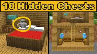 10 WAYS to Hide Your Valuable Items in Minecraft (Part 3)