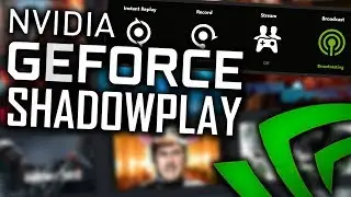 How to use Nvidia ShadowPlay/GeForce Experience Tutorial Best Quality Recording Settings (Fix Audio)