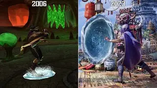 Rain "Water-Port" Evolution - Mortal Kombat (2006-2023) 4K