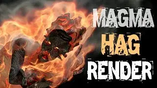 Dead by Daylight Animation | Magma Hag a Custom Skin made in Blender.