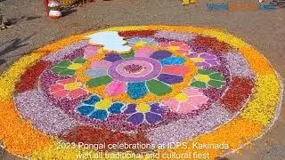 #1  2023 Pongal celebrations at IDPS, Kakinada with all traditional and cultural fiesta