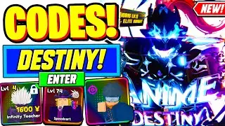 ⚠️New⚠️ ALL WORKING CODES For Anime Destiny 2024 - Roblox Anime Destiny Codes 2024