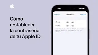 Cómo restablecer la contraseña de tu Apple ID en el iPhone | Soporte técnico de Apple