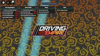 [🎃] Driving Empire 🏎️ Car Racing op script | Auto Drive, Auto Collect Crates, Auto Race