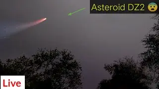 Asteroid 2023 DZ2 Caught On Camera 😨 Asteroid Video Live