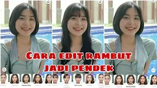 Cara Edit Foto Rambut Jadi Pendek atau Jadi panjang gondrong pake faceapp