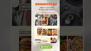 Boost Your Restaurant Sales with Hungrystan Theme! #shorts #short #youtubeshorts #viralvideo