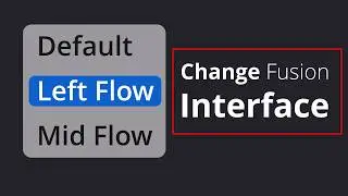 Change Fusion Interface in DaVinci Resolve in 2 Minutes