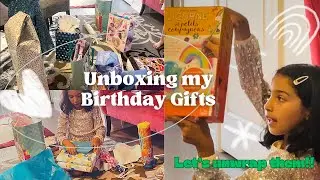 Birthday Gift Ideas for an 8 year old | Birthday Presents Unboxing Vlog Canada