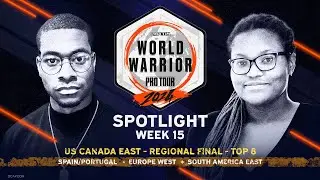 Top 8: World Warrior US/Canada East Final // Grand Finals: Spain/Portugal, EUWest, SouthAmerica East