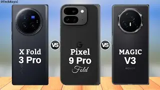 Vivo X Fold 3 Pro vs Google Pixel 9 Pro Fold vs Honor Magic V3 || Full Comparison