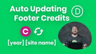 How To Set An Auto-Updating Footer Copyright Year In Divi Without Code