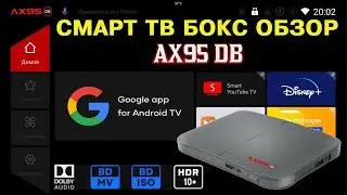 ОБЗОР НОВИНКИ! СМАРТ ТВ БОКС AX95 DB НА ПРОЦЕССОРЕ AMLOGIC S905X3-B С ПОДДЕРЖКОЙ DOLBY, BDMV, BD ISO