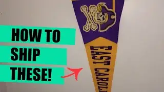 How to Ship Vintage Sports Pennants