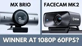 How Elgato Facecam MK.2 compares to Logitech MX Brio at 1080p 60fps