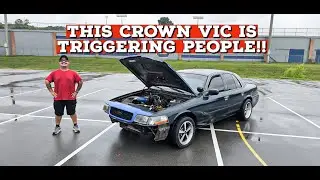 Im Building THE MOST HATED Crown Vic on The Internet! Engine Swapped 6 Speed Crown Victoria