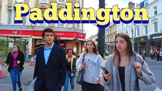 London PADDINGTON Walking Tour 🇬🇧 | Central London Street Walk 2023