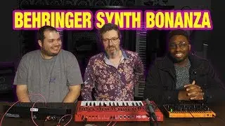 Behringer Pro-1, MS-101 and Crave in triple synth action 