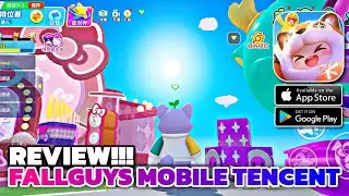 REVIEW FALL GUYS MOBILE TENCENT! RINGAN CUMA 3GB! PARTY STAR ANDROID/iOS